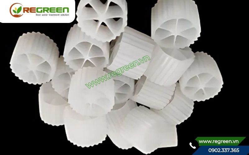 Giá thể vi sinh dạng bánh xe MBBR D15xH10