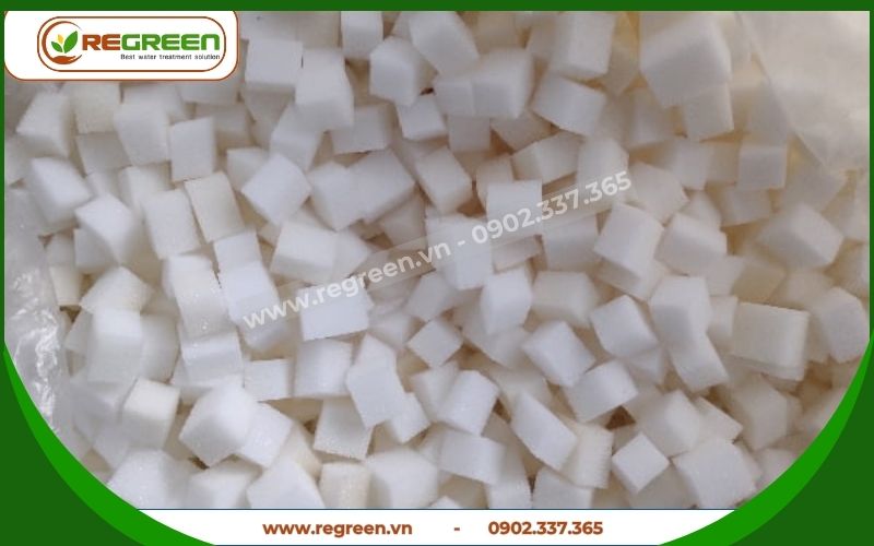 Giá thể vi sinh dạng mút xốp chính hãng giá tốt nhất.