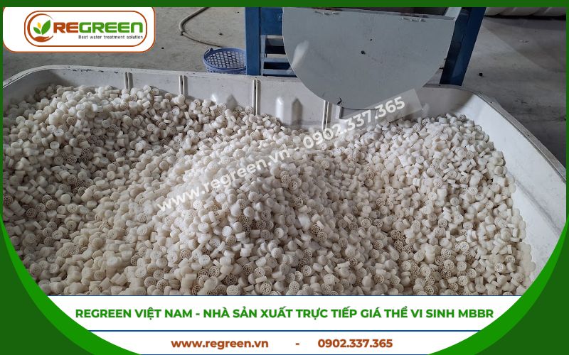 Regreen Việt Nam - Đơn vị sản xuất giá thể vi sinh MBBR chính hãng, chất lượng, giá tốt nhất