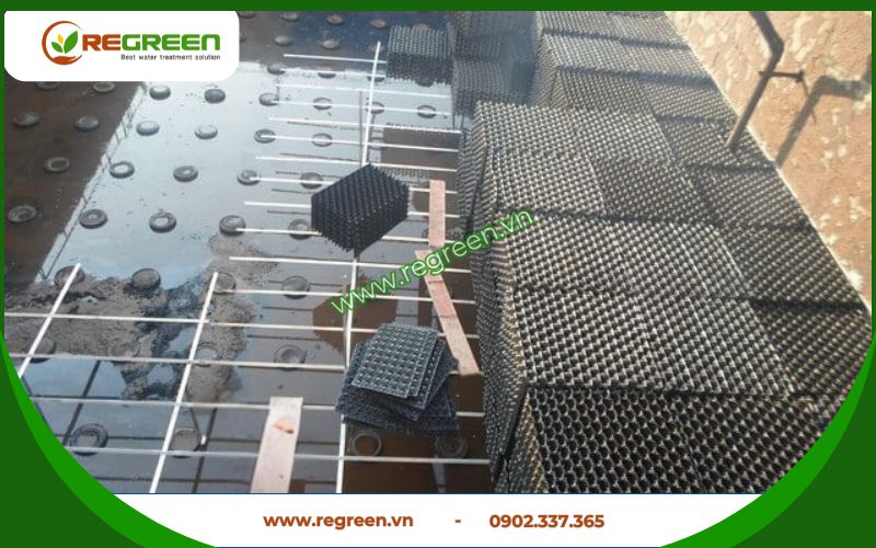 tấm giá thể vi sinh tổ ong chất lượng cao