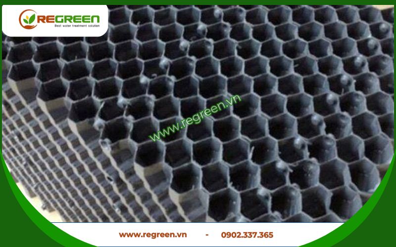 hình ảnh sản phẩm giá thể vi sinh tổ ong chính hãng