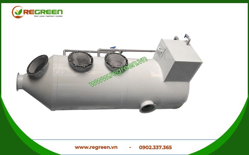 Các thành phần chính cấu tạo nên hệ thống xử lý khí thải nhựa PP