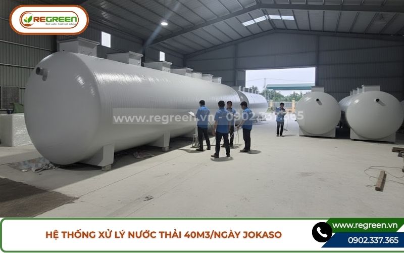 Module hệ thống xử lý nước thải 40m3/ngày Jokaso giá tốt