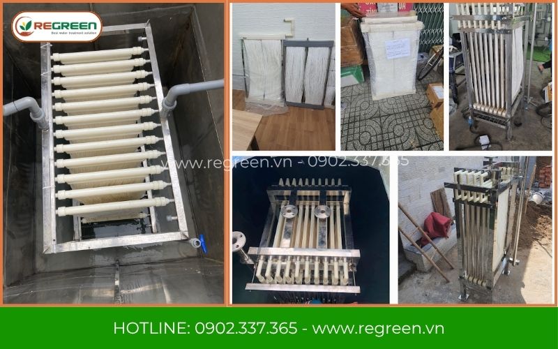 Màng lọc MBR dùng trong hệ thống xử lý nước thải 5-7m3