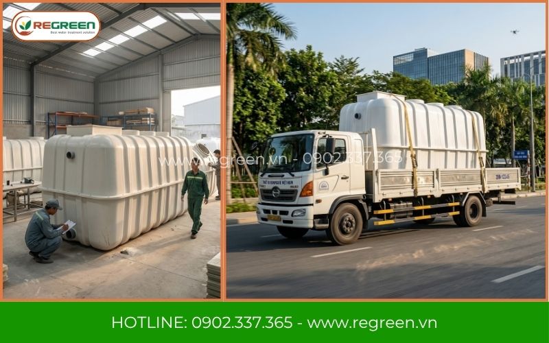 Hệ thống xử lý nước thải 5-7m3 đạt chuẩn QCVN 28