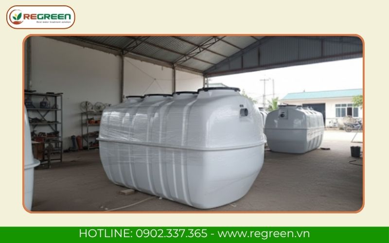 Sản xuất hệ thống xử lý nước thải khu dân cư tại xưởng