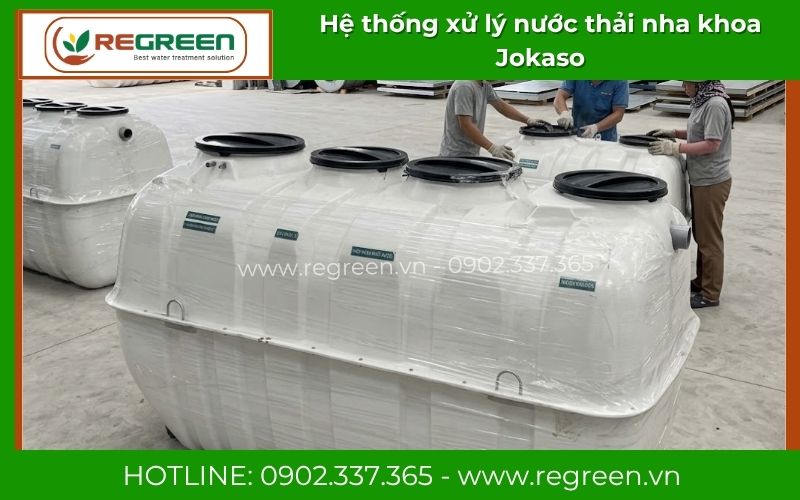 Xưởng gia công hệ thống xử lý nước thải nha khoa Regreen