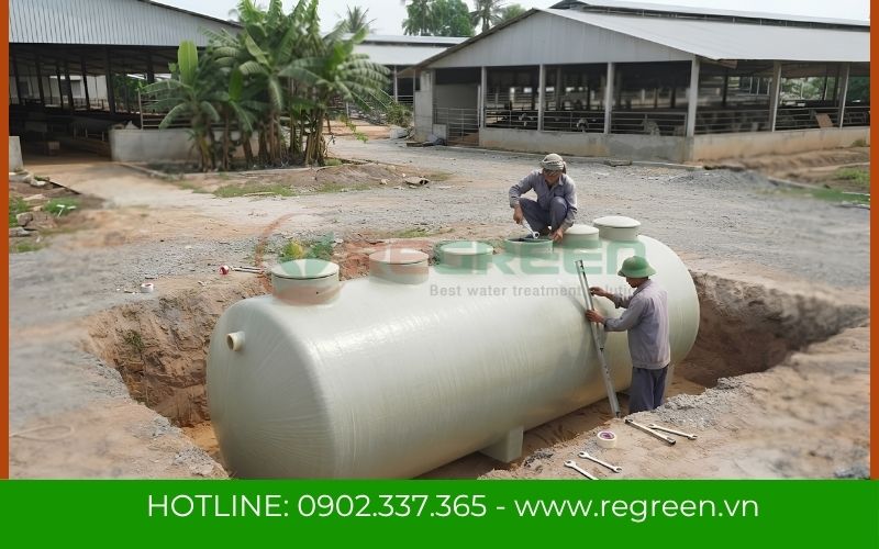 Hệ thống xử lý nước thải nông nghiệp trọn gói Regreen Việt Nam