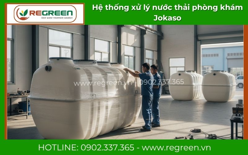 Regreen trực tiếp sản xuất hệ thống xử lý nước thải phòng khám