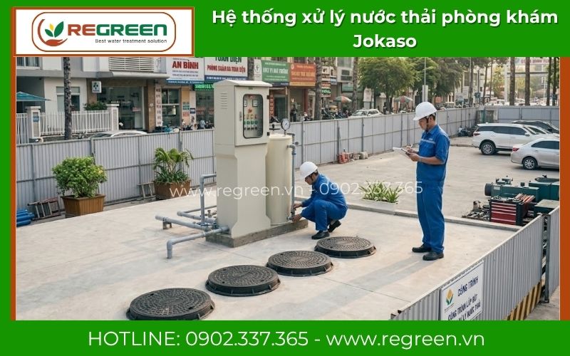 Hệ thống xử lý nước thải phòng khám công nghệ Nhật Bản