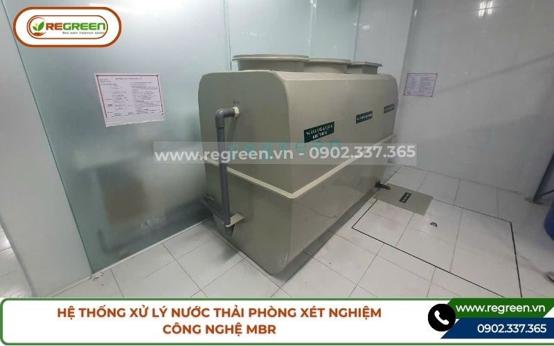Hệ thống xử lý nước thải phòng xét nghiệm công nghệ MBR