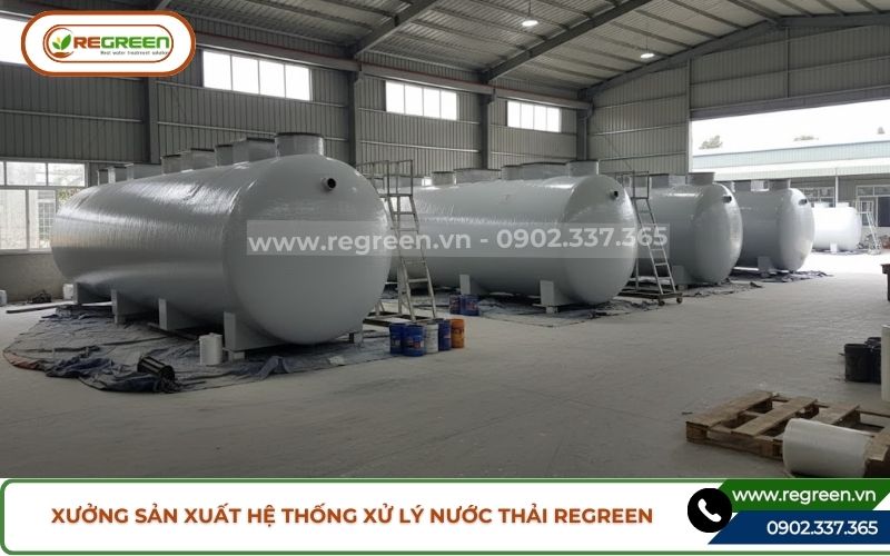 Xưởng sản xuất hệ thống xử lý nước thải uy tín