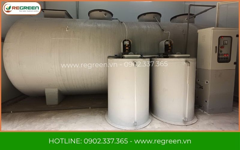 Hệ thống xử lý nước thải sản xuất 5m3 hoàn thiện tại Đồng Nai