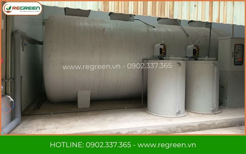 Regreen Việt Nam bàn giao hệ thống xử lý nước thải sản xuất 5m3