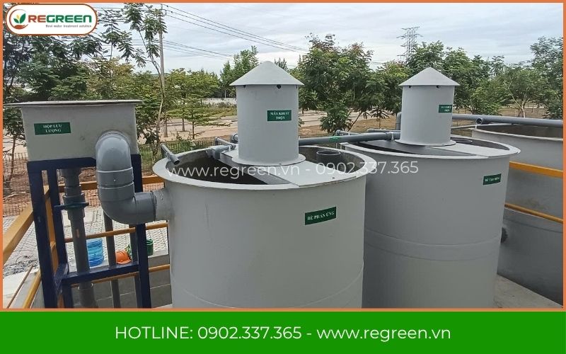 Lắp đặt hệ thống xử lý nước thải sản xuất cho Greenpro Material