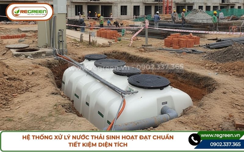 Lợi ích lắp đặt hệ thống xử lý nước thải sinh hoạt.
