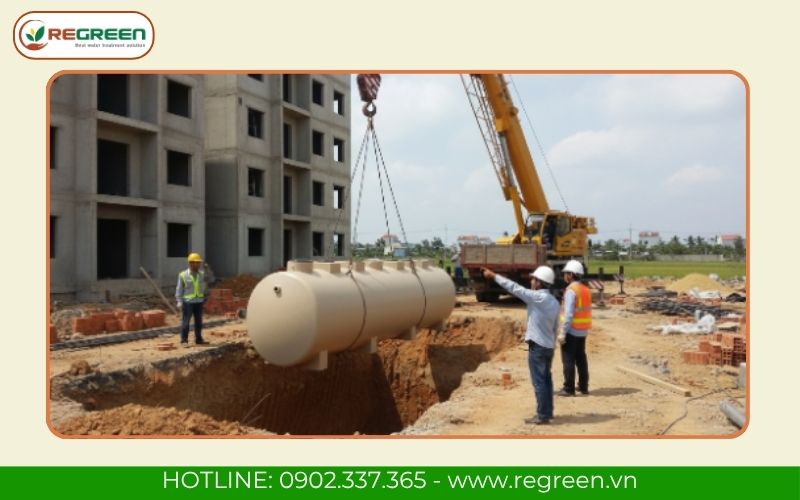 Regreen lắp đặt module hệ thống xử lý nước thải sinh hoạt Jokaso
