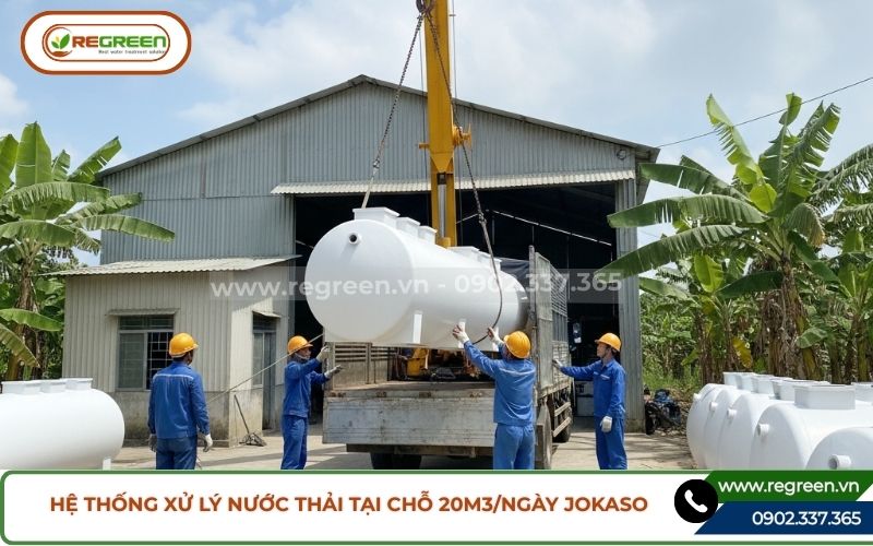 Báo giá hệ thống xử lý nước thải tại chỗ 20m3 mới nhất.