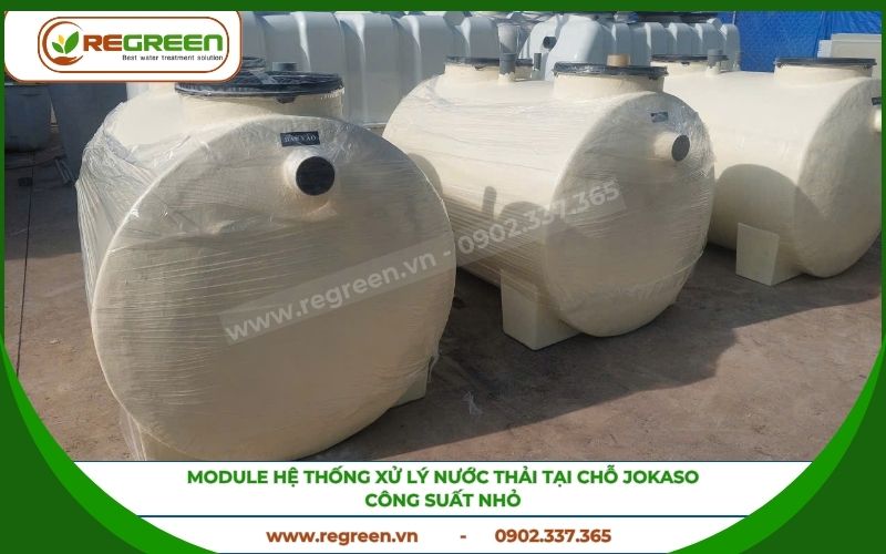 Hệ thống xử lý nước thải tại chỗ Jokaso composite.