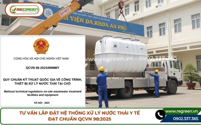 Tư vấn lắp đặt hệ thống xử lý nước thải y tế