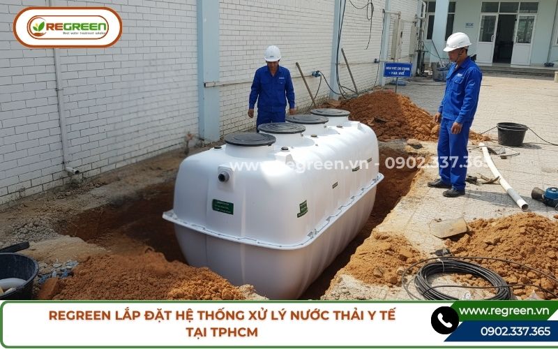 Lắp đặt hệ thống xử lý nước thải y tế tại TPHCM