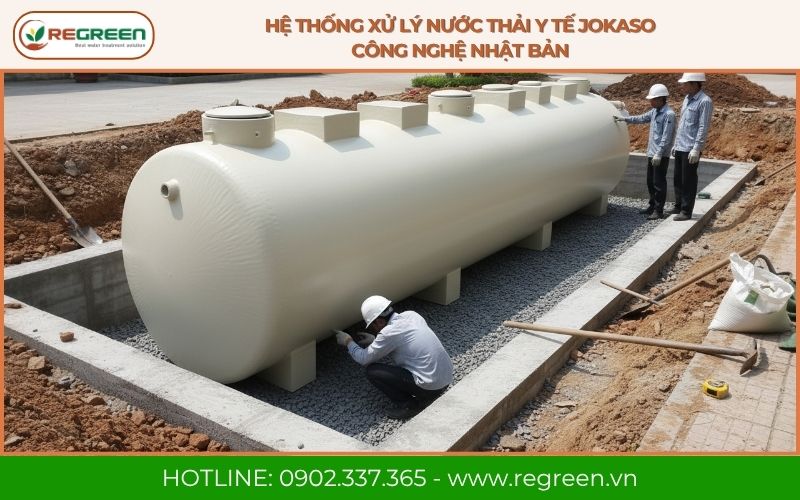 Hệ thống xử lý nước thải y tế Jokaso công nghệ Nhật Bản