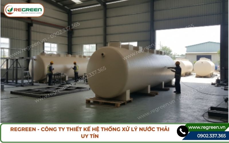 Regreen - công ty thiết kế hệ thống xử lý nước thải uy tín.