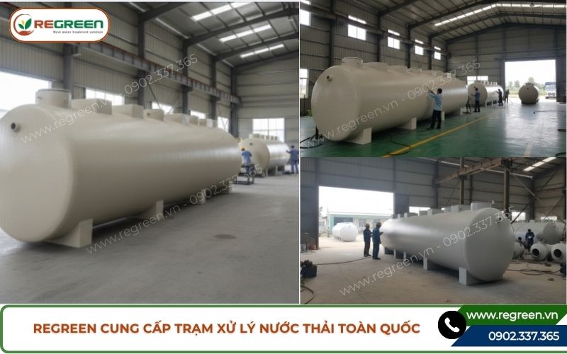 Regreen cung cấp trạm xử lý nước thải toàn quốc