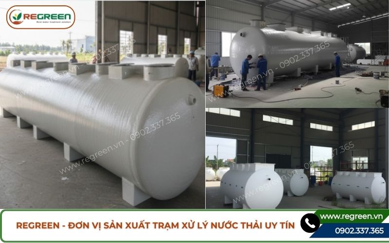 Đơn vị sản xuất trạm xử lý nước thải uy tín