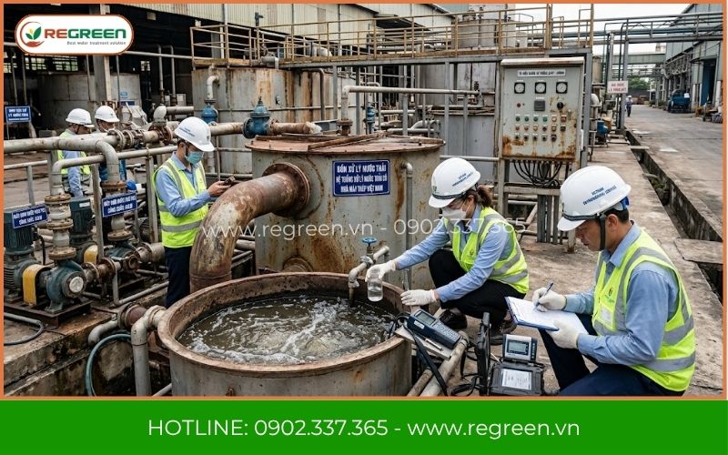 Nguyên tắc an toàn trong hướng dẫn vận hành hệ thống xử lý nước thải