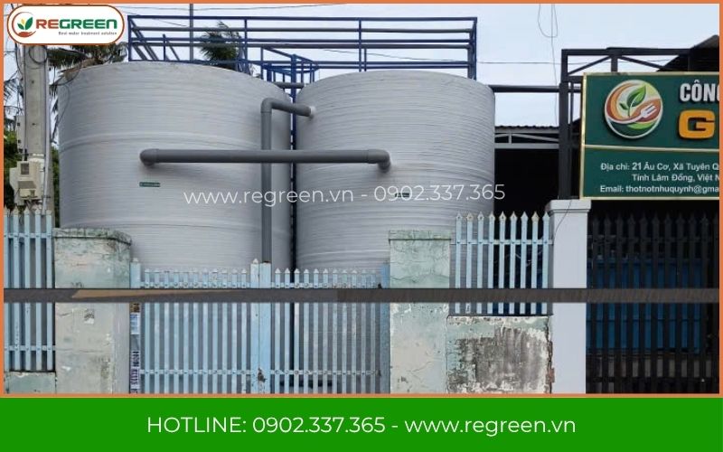 Hoàn thiện lắp đặt hệ thống xử lý nước thải sản xuất 30m3