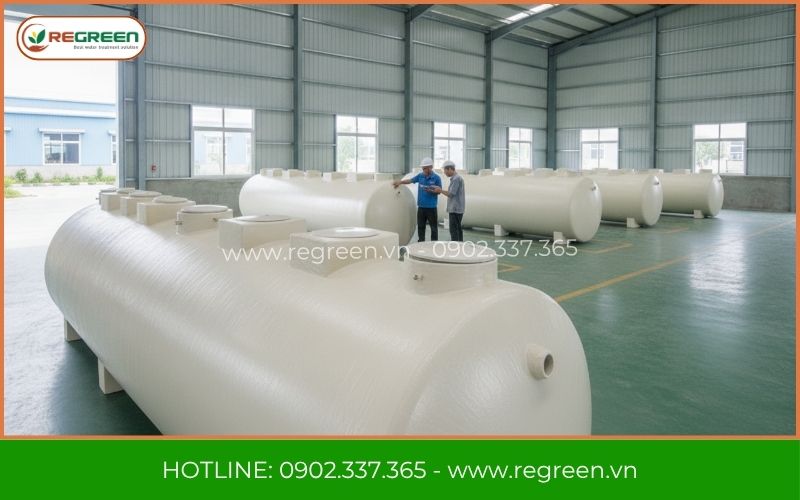Xưởng gia công thiết bị trạm xử lý nước thải khu dân cư