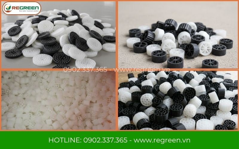 Mẫu giá thể bánh xe cho hệ thống xử lý nước thải