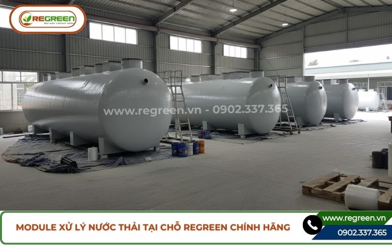 Module xử lý nước thải tại chỗ Regreen chính hãng