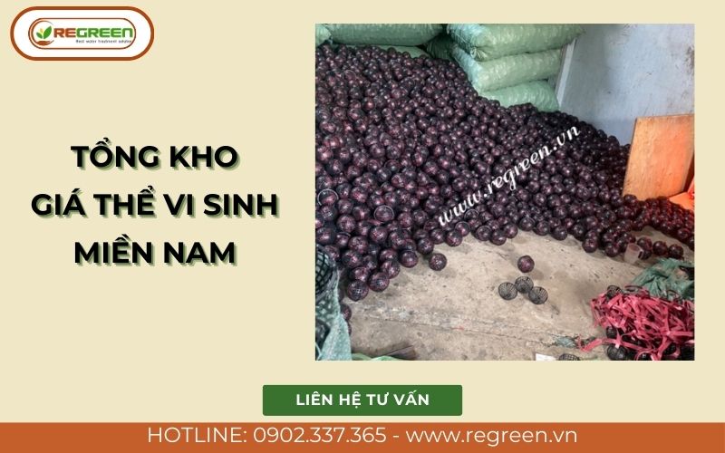 Tổng kho giá thể vi sinh miền Nam