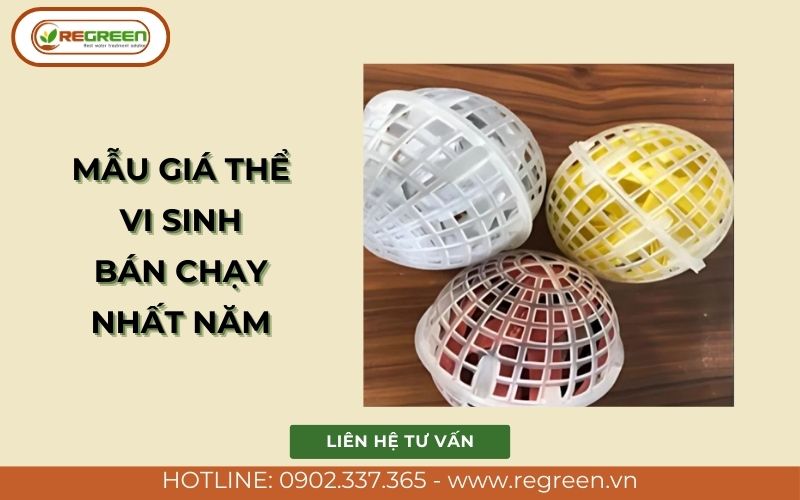 Mẫu giá thể vi sinh bán chạy nhất năm.