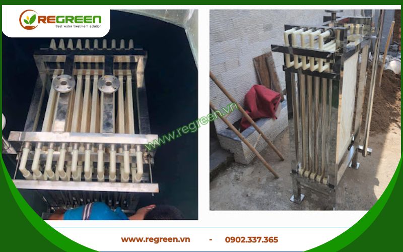 Công nghệ MBR trong máy xử lý nước thải y tế.