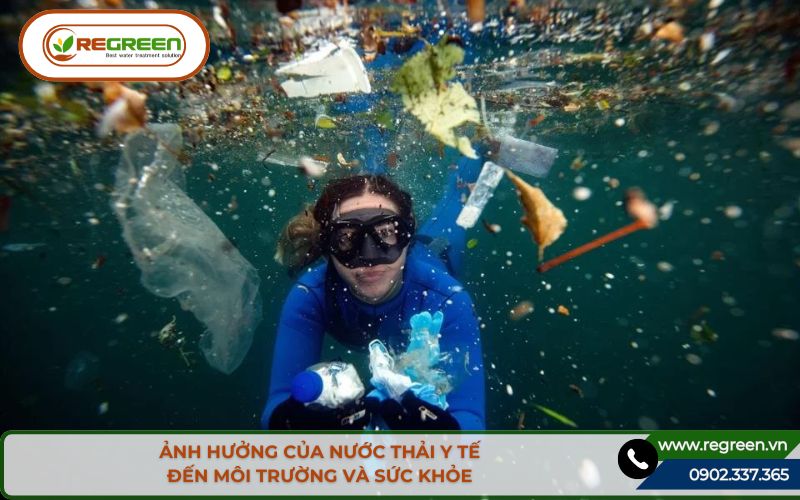 Tác hại khi không xử lý nước thải y tế đúng cách