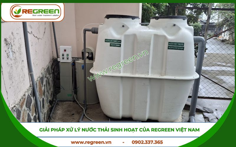 Giải pháp xử lý nước thải sinh hoạt