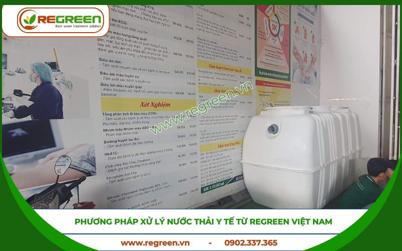 Giải pháp xử lý nước thải y tế