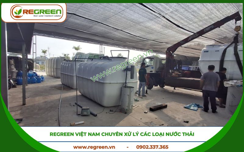 Regreen Việt Nam chuyên xử lý nước thải uy tín, trọn gói, chuyên nghiệp