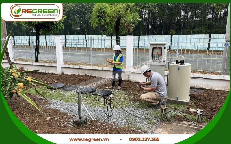 Công trình xử lý nước thải tại chỗ khu dân cư