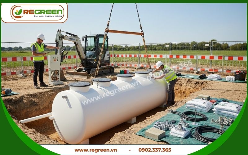 Quy định pháp lý cho công trình xử lý nước thải tại chỗ