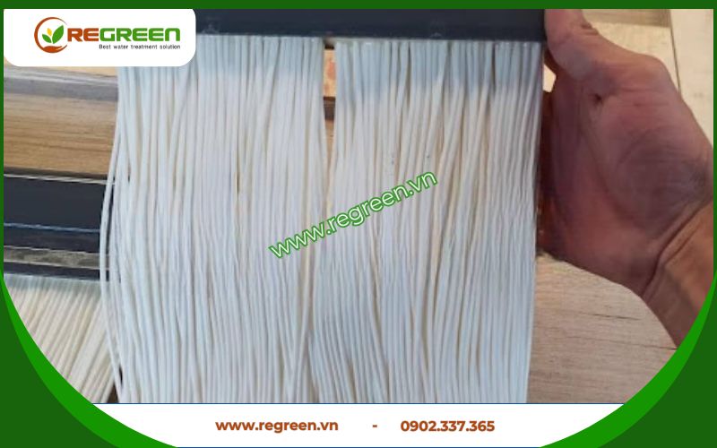 Cấu trúc tấm phẳng của công nghệ màng lọc MBR.