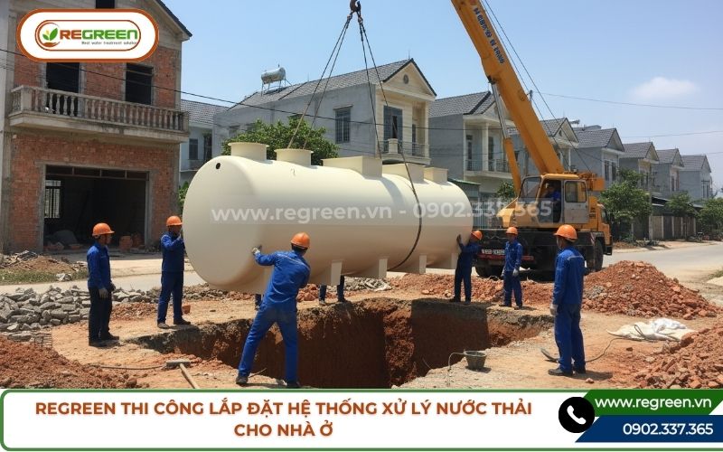 Đơn vị thi công lắp đặt hệ thống xử lý nước thải uy tín