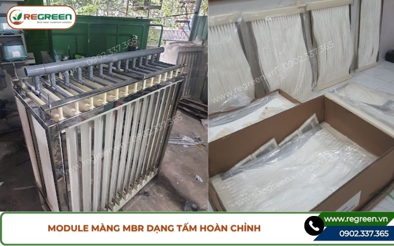 Module màng MBR dạng tấm hoàn chỉnh