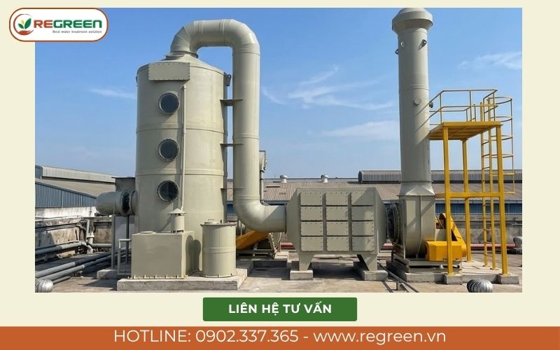Đánh giá chất lượng tháp hấp thụ khí thải và tháp hấp phụ
