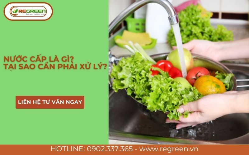 Tại sao cần phải xử lý nước cấp?