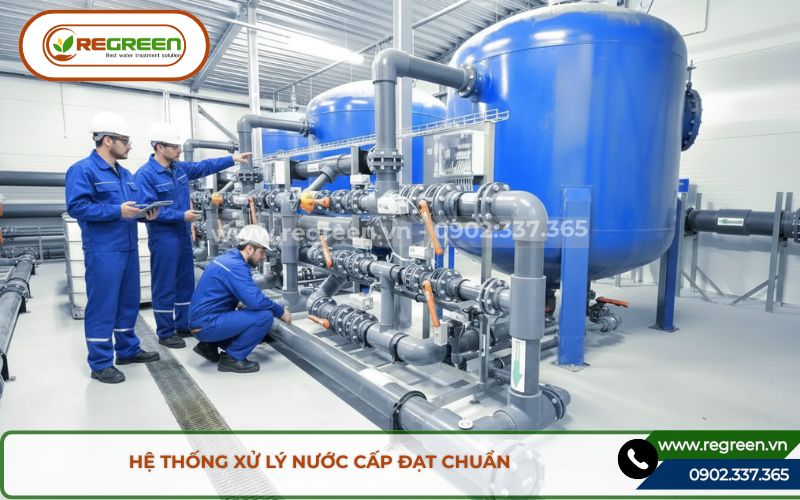 Lắp đặt hệ thống xử lý nước cấp công nghiệp