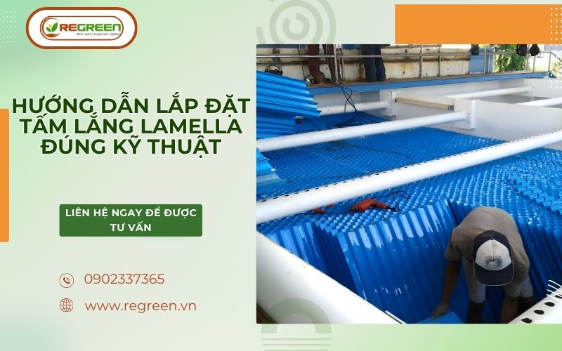 Hướng dẫn lắp đặt tấm lắng lamella